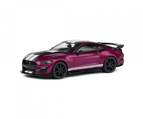 Solido 1:43 Shelby Mustang GT500 2020 - lila Die-cast Modell, detailgetreu und ideal für Sammler