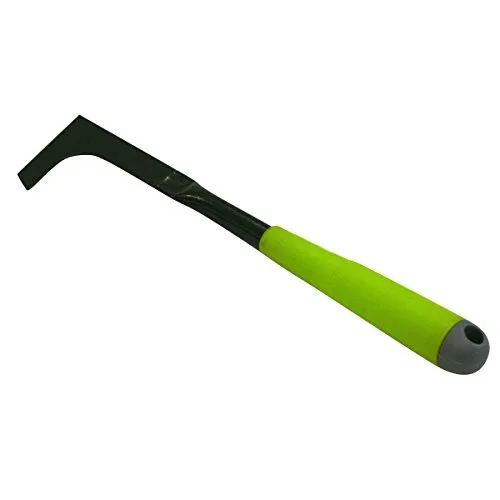 Xclou Fugenkratzer in Schwarz, Plattenfugenkratzer für den Garten zum Entfernen von Unkraut, Unkrautentferner mit Stiel zum Beseitigen von Gras & Moos aus Platten/Fugen, Unkrautstecher für Fliesen