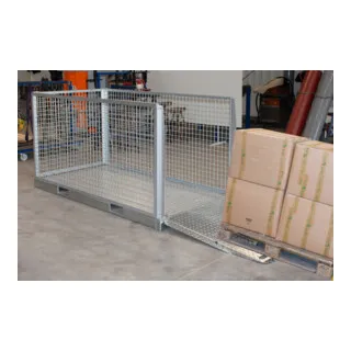 Material-Transport-Palette MTP 2000, feuerverzinkt von Bauer