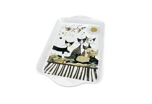 MediMuc Dekotablett Mini Tablett von Fridolin - Metall - aufwendig lackiert