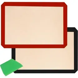 Backmatte Silikon 40x30cm 2er Set – Antihaft und vielseitig - Entdecke die Backmatte Silikon 40x30cm im 2er Set! Ideal für Kekse, Kuchen und mehr. Hitzebeständig von -30 °C bis 240 °C, leicht zu reinigen und platzsparend zu lagern. Perfekt für jeden Hobbybäcker!