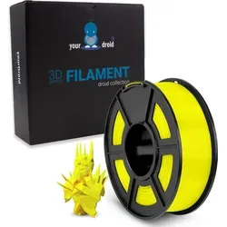yourDroid PETG Filament Gelb 1.75mm 1kg