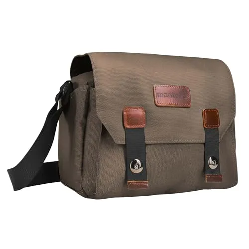 Mantona Kameratasche Milano piccolo braun