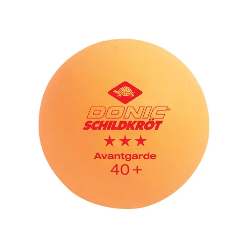 Donic-Schildkröt - TT-Ball 3-Stern AVANTGARDE 40+ ABS orange
