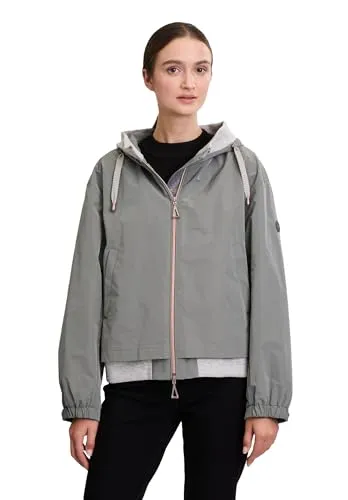 Gil Bret Damen Sommerjacke mit Kapuze Salvia, Größe 42 von Gil Bret