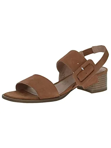 Caprice Damen 9-9-28211-20 Sandale Absatz, Hazel Suede, 36 EU
