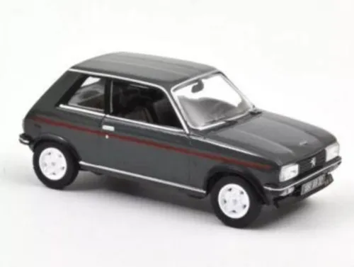 NOREV 1:43 Peugeot 104 ZS2 (1979) - Vulcain grey - Modellautos im Maßstab 1:43, detailgetreu und ideal für Sammler oder als Geschenk für Auto-Enthusiasten.