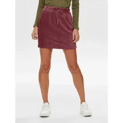 ONLY Cordrock ONLPOPTRASH CORDEROY SKIRT PNT rot S (36)