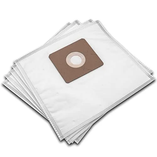 vhbw 5X Staubsaugerbeutel kompatibel mit Dirt Devil Paroly, M 7008 (-0-9), M 7010 (-0-9) Staubsauger - Mikrovlies, 26cm x 24cm Weiß