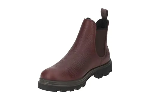 ECCO Damen Grainer Wanderschuhe, Coffee, 37 EU - Hochwertige Wanderschuhe aus ECCO Premium-Glattleder mit warmem Futter, ideal für Outdoor-Abenteuer. Ergonomische PU-Zwischensohle sorgt für ein natürliches Tragegefühl.