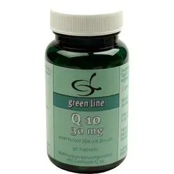Q10 30 mg Kapseln - 90 Stück von 11 A Nutritheke - Nahrungsergänzungsmittel mit hochwertigem Q10, unterstützt die Energieproduktion und wirkt antioxidativ, ideal für einen aktiven Lebensstil.