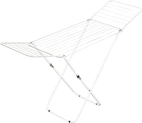 Leifheit Standtrockner Verona 180 - Wäscheständer mit 18 m Trockenlänge, ideal für bis zu 2 Waschmaschinenladungen, hohe Flügel für lange Wäsche und platzsparendes Design