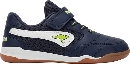 KangaRoos K-Braceyard EV Jungen Klettschuh in Blau, Größe 30 - Sportlicher Klettschuh für aktive Kinder, leicht und flexibel für optimalen Tragekomfort. Atmungsaktives Obermaterial und rutschfeste Sohle sorgen für sicheren Halt beim Spielen.