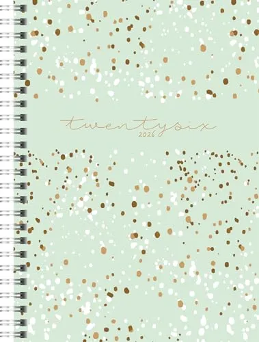 rido/idé Buchkalender Mod. Timing 1 2026 „Confetti“ | A5, Kunststoff