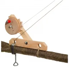 Kraul Winde für Gondel 1120 - Station für 2 Gondeln - Sonstige - Fördert die motorischen Fähigkeiten von Kindern im Alter von 5-11 Jahren, hergestellt in Deutschland für höchste Qualität.