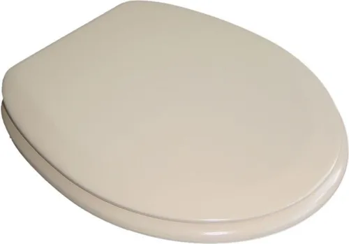 Bequemer WC-Sitz ADOB Premium Soft beige gepolstert von VCM