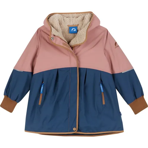 Finkid Kid's Aina Mukka Mantel Gr 100/110 blau von finkid