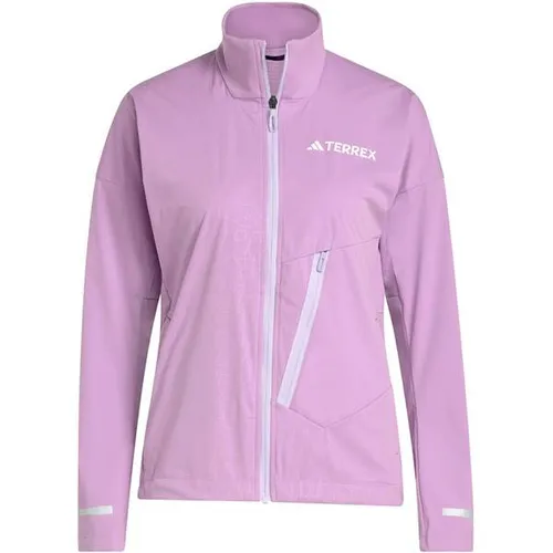 adidas Terrex Xperior Damen Langlaufjacke in lila von adidas
