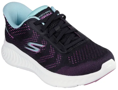 SKECHERS GO WALK NOW-KHLOE Slip-On Sneaker für Damen - Sportlicher Slip-On Sneaker von Skechers, atmungsaktives Textil, Fersenkissen und Slip-ins Technologie für maximalen Komfort.