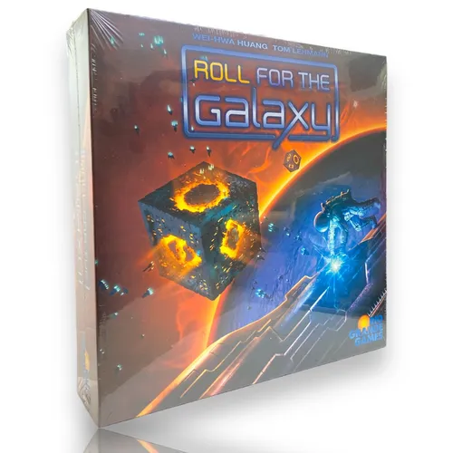 Roll for the Galaxy - englisch 300645 - Gesellschaftsspiel für 2-5 Spieler, strategisches Würfelspiel mit 111 Spezialwürfeln für spannende Weltraum-Eroberungen.
