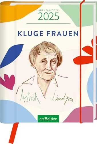 Taschenkalender Kluge Frauen 2025: Handlicher Buchkalender 2025 mit Wochenkalendarium