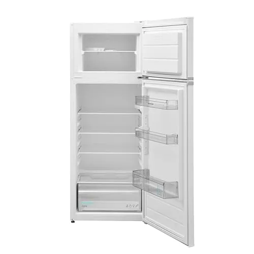 Sharp Einbaukühlschrank SJ-LD110E0XS-EU - Integrierbarer Kühlschrank mit 4-Sterne-Gefrierfach und LED-Innenbeleuchtung, ideal für kleine Küchen mit 87,5 cm Höhe und energieeffizient.