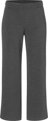 MAC Bootcuthose CHIARA - Figurbetonte Bootcut-Hose in Grau - Stoffhosen mit elastischem Bund und ausgestelltem Bein für optimalen Tragekomfort. Ideal für einen lässigen Look im Alltag.