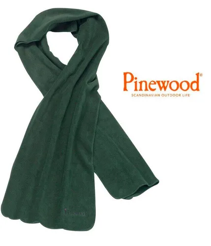 PINEWOOD® Weicher Microfleece Schal für kühlere Tage - Unisex Schal aus 100% Polyester, weich und wärmespendend. Ideal für den täglichen Gebrauch, in eleganten Grüntönen und in One Size erhältlich.