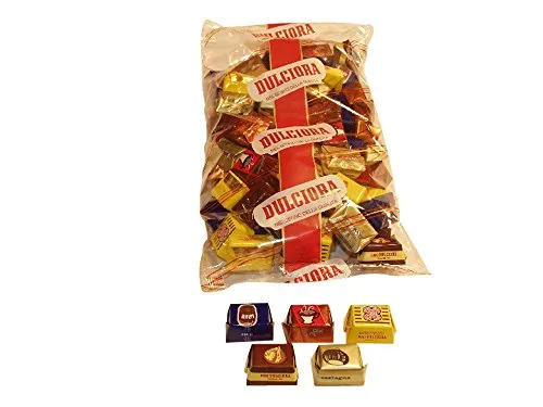 Schokoladenwürfel mit 5 verschiedenen Füllungen 1Kg