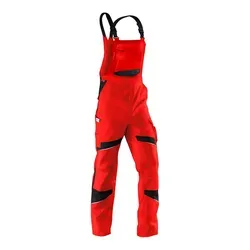 Kübler Activiq Latzhose 3250 mittelrot/schwarz 29 in rot von Kübler