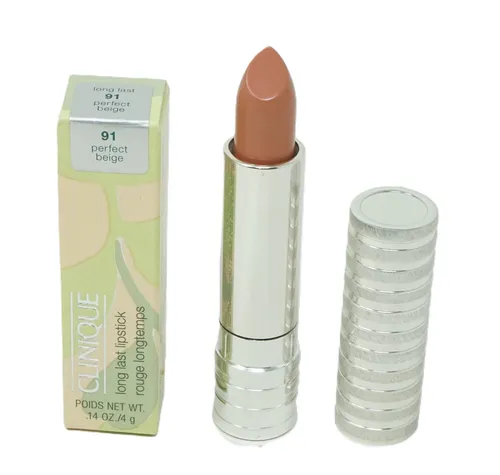 CLINIQUE Lippenstift Clinique Long Last Lippenstift 91 Perfect Beige 4g