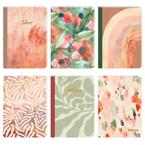 Notizhefte DIN A5: Colours of the Seasons: 48 Seiten mit Punkteraster, Design Colours of the Season, Preis pro Stück, keine Motivauswahl möglich