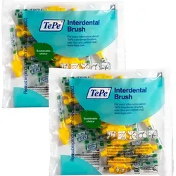 TePe Interdentalbürsten Original, Gelb, ISO-Größe 4, 0,7mm - Effektive Interdentalreinigung für gesunde Zähne und Zahnfleisch. Mit benutzerfreundlichem Griff und flexiblem Bürstenhals für optimalen Zugang. Ideal für die tägliche Mundpflege.