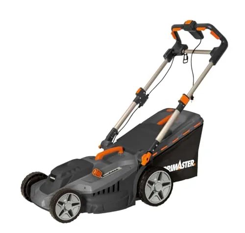Primaster Elektro-Rasenmäher PERM 2043 - 2000 W Leistung - Rasenmäher mit 43 cm Schnittbreite, leistungsstark und leise, ideal für gepflegte Rasenflächen in Ihrem Garten.