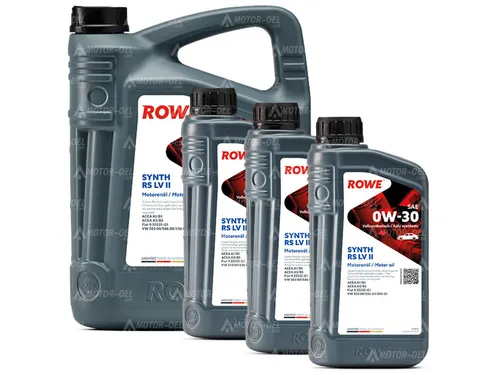 Liter (5L+3L) ROWE HIGHTEC SYNTH RS SAE 0W-30 LV II Motoröl Made in Germany 8