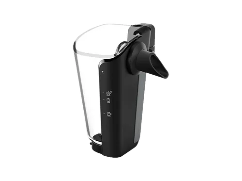 PHILIPS LatteGo Milchsystem CA6708/20 Schwarz/Transparent