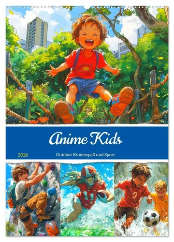 Rose Hurley | Anime Kids Wandkalender 2026 - Erlebe sportliche Abenteuer mit dem farbenfrohen Wandkalender für Kinder. Ideal für die Gestaltung des Zimmers und zur Förderung der Kreativität!