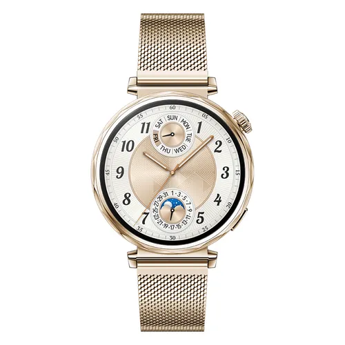 Huawei Watch GT 5 41mm gold - Android & iOS Smartwatch, Fitness-Tracker mit Touchscreen für Herren und Damen