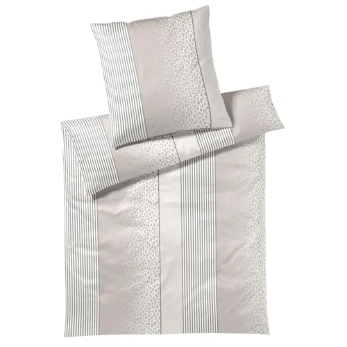 Joop! Bettwäsche Leo 4112 Cream in braun von JOOP!