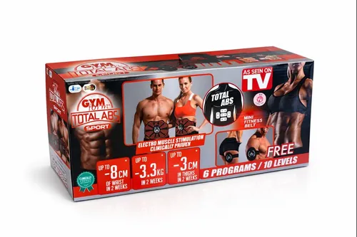 Gymform Total Abs EMS Bauchmuskel Gürtel Elektrostimulation Fitness Trainer