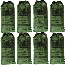 Marrakesch Körperpeeling Ghassoul Chourafa Granulat 4000g - Körperpeeling aus 100% organischer Lava-Erde, ideal zur sanften Reinigung von Haut und Haar, traditionell verarbeitet und umweltfreundlich.