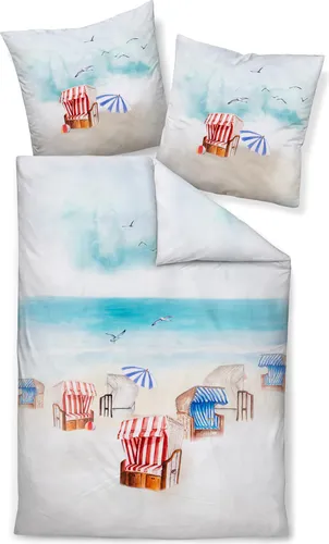 Janine Bettwäsche Blau von Original Janine