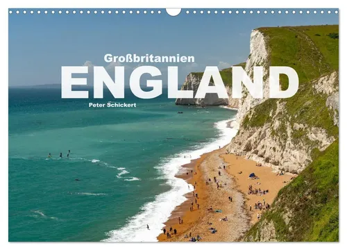 Großbritannien - England Wandkalender 2026, CALVENDO - Hochwertiger DIN A3 Wandkalender mit 12 beeindruckenden Fotografien von Englands schönsten Sehenswürdigkeiten, nachhaltig produziert und ideal als Geschenk für jeden Anlass.