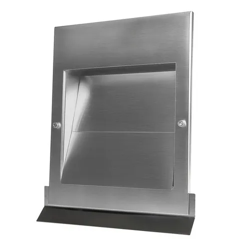 Lüftungsgitter Edelstahl Abluftgitter LG Sigma-E DN 125 Inox V2A Lamellengitter, mit Zentralklappe und isolierter Rückstauklappe