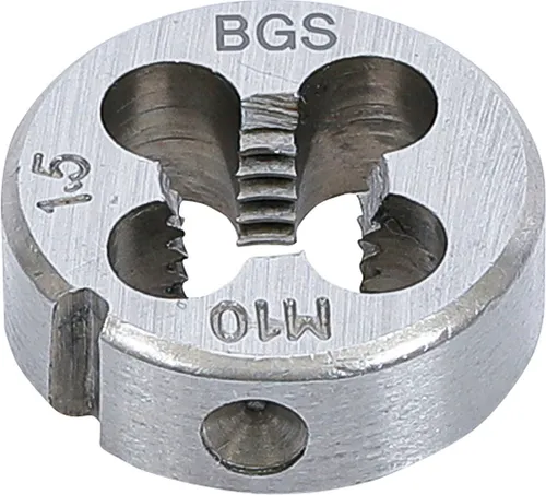 BGS Gewindeschneideisen | M10 x 1,5 x 25 mm von BGS technic