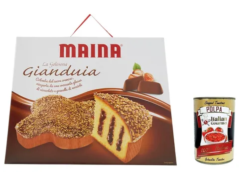 Maina Colomba Gianduia Creme Osterkuchen 750g + Polpa 400g