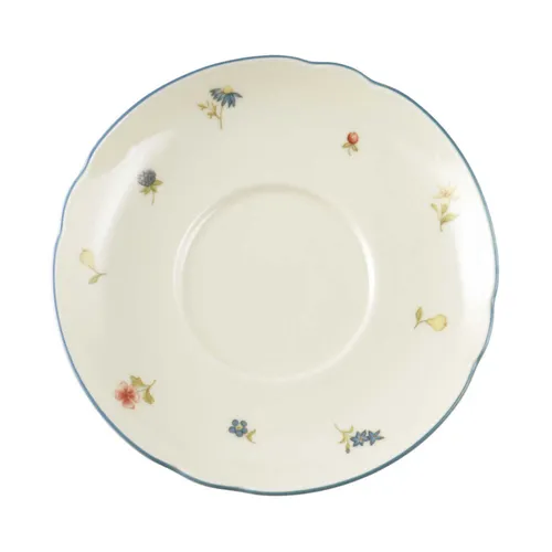 Seltmann Weiden 001.291944 Marieluise Streublume Suppenuntertasse, Porzellan, Bunt