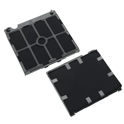 Electrolux MCFE11FR Aktivkohlefilter - Dunstabzugshauben-Zubehör mit OdourClean Plus Aktivkohlefilter für effiziente Geruchsfiltration und frische Küchenluft. Hält bis zu 3 Jahre, spülmaschinenfest und einfach zu reinigen.