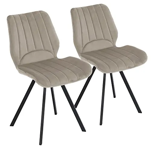 TRISENS Esszimmerstuhl (2 Stück) in beige von TRISENS