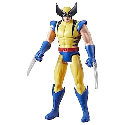 Marvel X-Men Wolverine Titan Hero Serie Action-Figur (28,5 cm), X-Men Spielzeug, Superhelden-Spielzeug, ab 4 Jahren